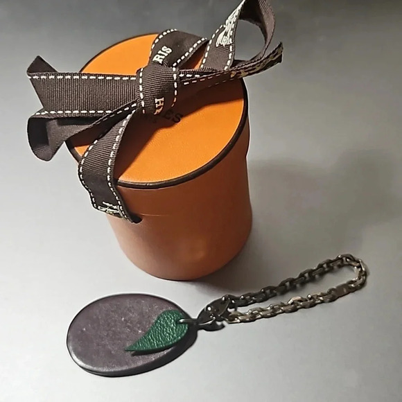 Hermes Accessories - Hermes Eggplant Aubergine Bag Charm